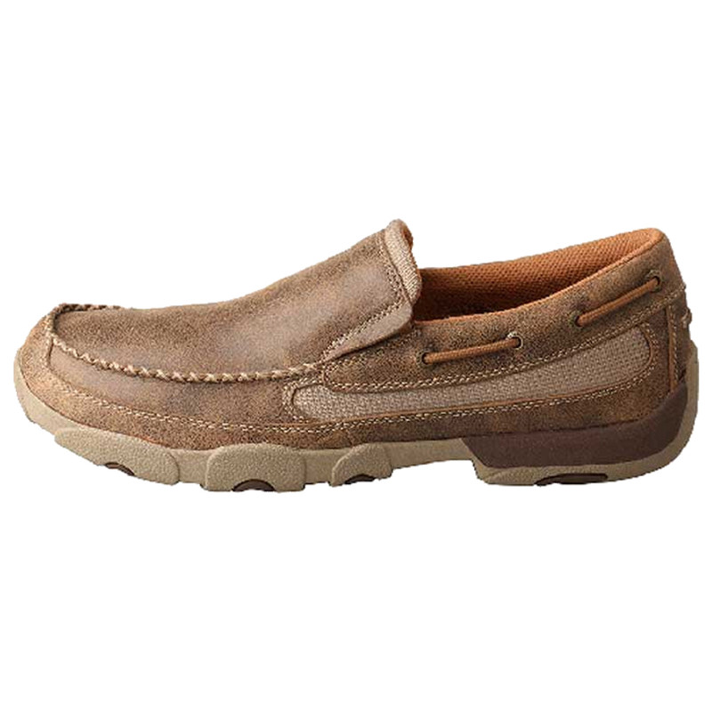 Twisted X Mens Slip-On Driving Moc Shoe